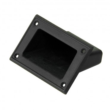 Small Black Plastic Cabinet Pocket Handle